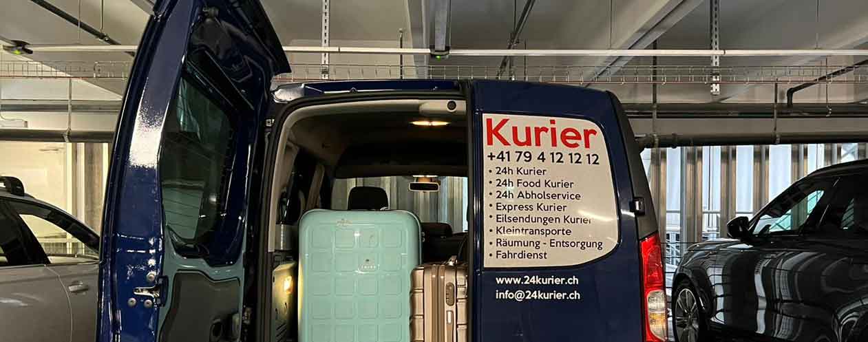 Koffer Lieferservice mit 24h Kurier Zürich