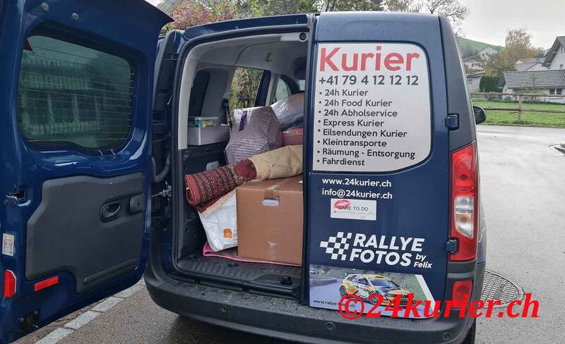 Umzug Transport Zürich mit 24Kurier Deine WG Zimmer zügeln