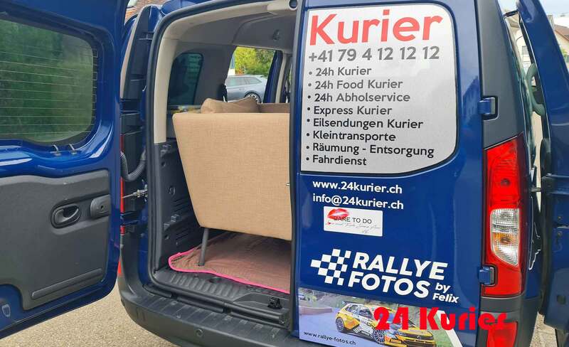 Kleinmöbel Transport von Sessel von Rüschlikon nach St Gallen mit 24Kurier Zürich